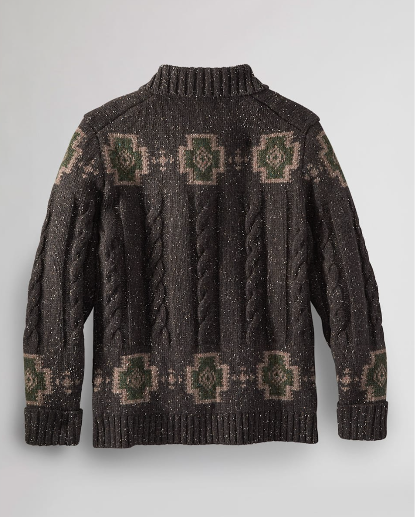 Pendleton Mens Cable Lambswool Cardigan — Portland outdoor store